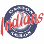 Fanion Vintage 1990 Canton-Akron Indians Baseball - Taille Réelle